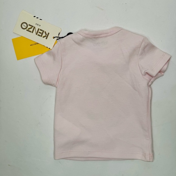 NWT KENZO Baby Elephant Logo 2 Piece Set Top Leggings Pink Reversible Size 3M - Picture 13 of 16